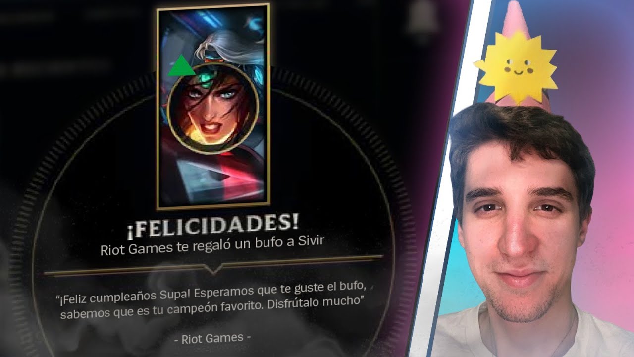 RIOT ME HIZO UN REGALO POR MI CUMPLEAÑOS