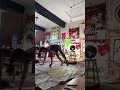 Painting in Art Studio Cleveland Ohio
