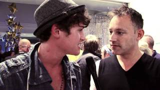 X Factors James Michael And Heart Fms Toby Anstis Light Up Royal Victoria Place