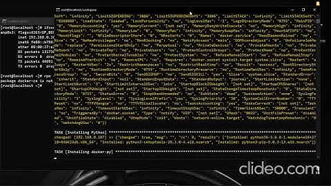 Docker using Ansible