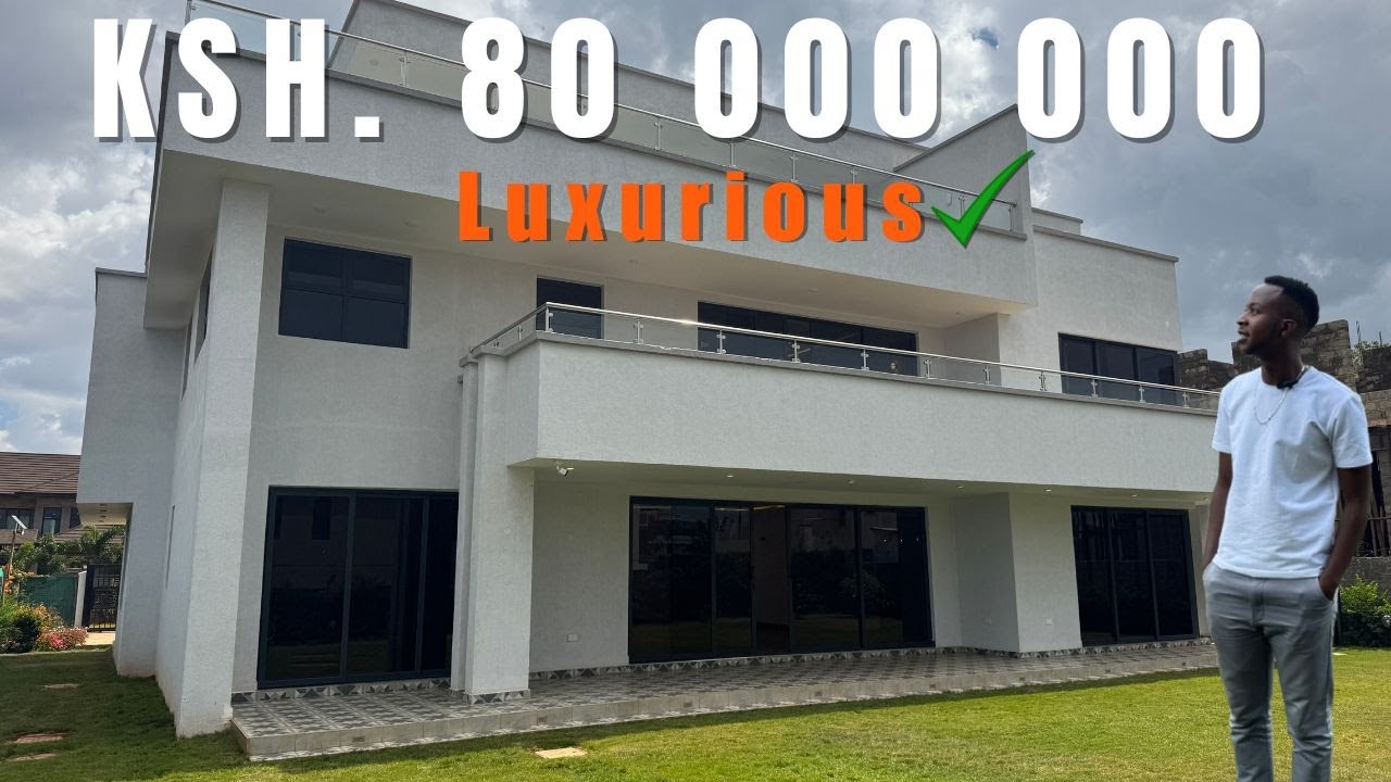 This Might Be The Best Mansion In Kiambu! 4BR + Sauna + Jacuzzi. #ruiru #luxuryhomesforsale