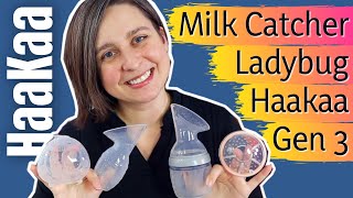 4 Haakaa Silicone Breast Pumps | Haakaa, Haakaa Gen 3, Haakaa Ladybug, & Haakaa Milk Catcher
