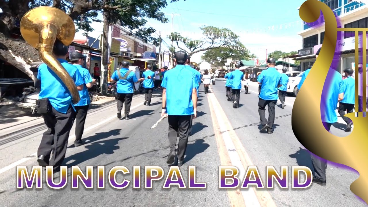 Municipal Band Parade | Sto. Nino de Bustos Town Fiesta | Marching Band Competition Bulacan💂🏻‍♀️🎼🎶🎵🎺