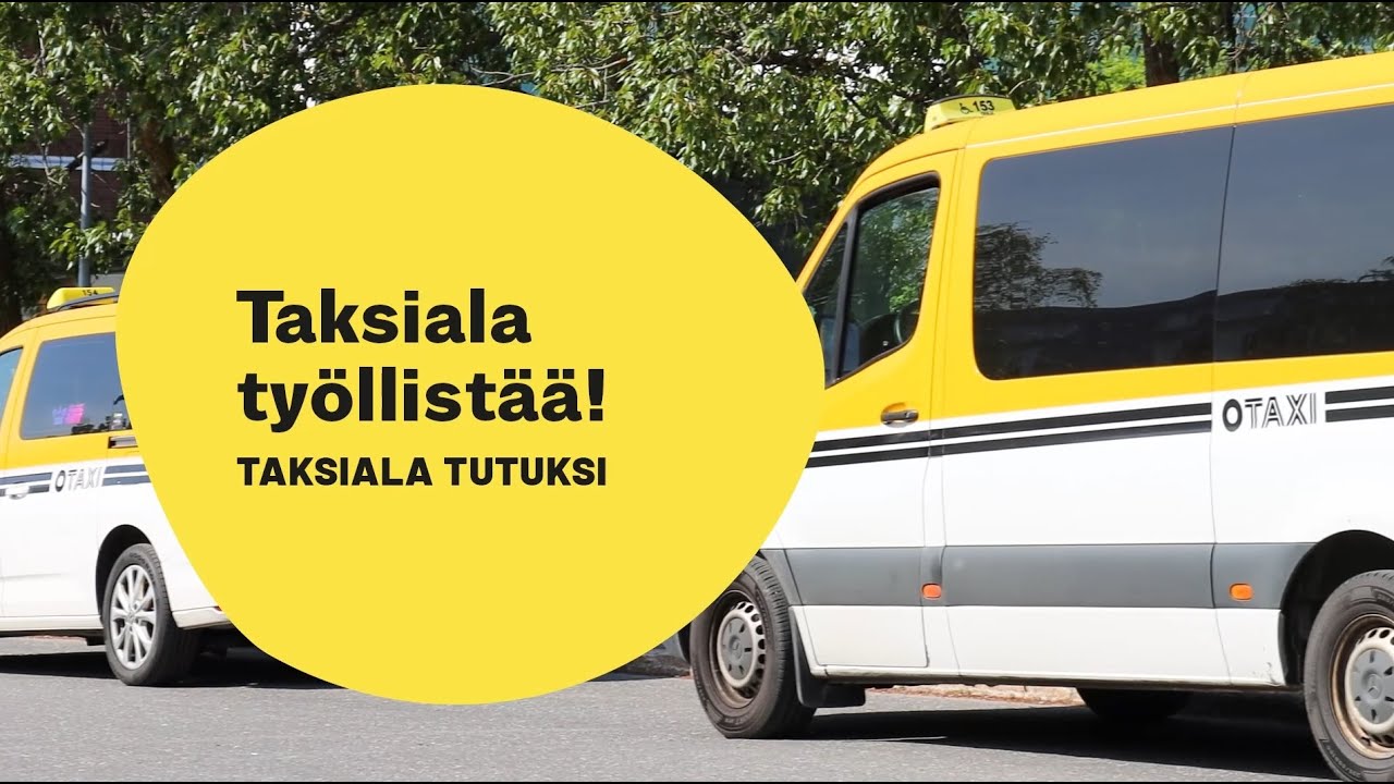 Taksiala työllistää! - Taksiala tutuksi
