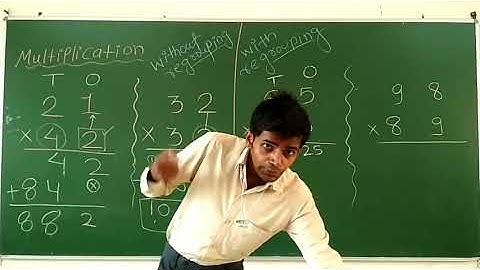 Multiplication by expanding the bigger number