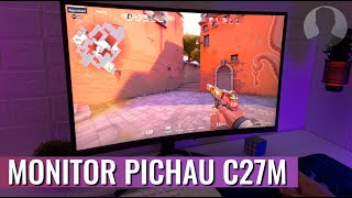 Review Pichau C27M - Monitor Curvo de 27", FullHD, 165hz e 1ms, vale a pena?