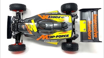 BEST RERE KIT BUILD EVER? Detailed Build & Review 2021 Top Force Evo RC Racing Buggy By Tamiya