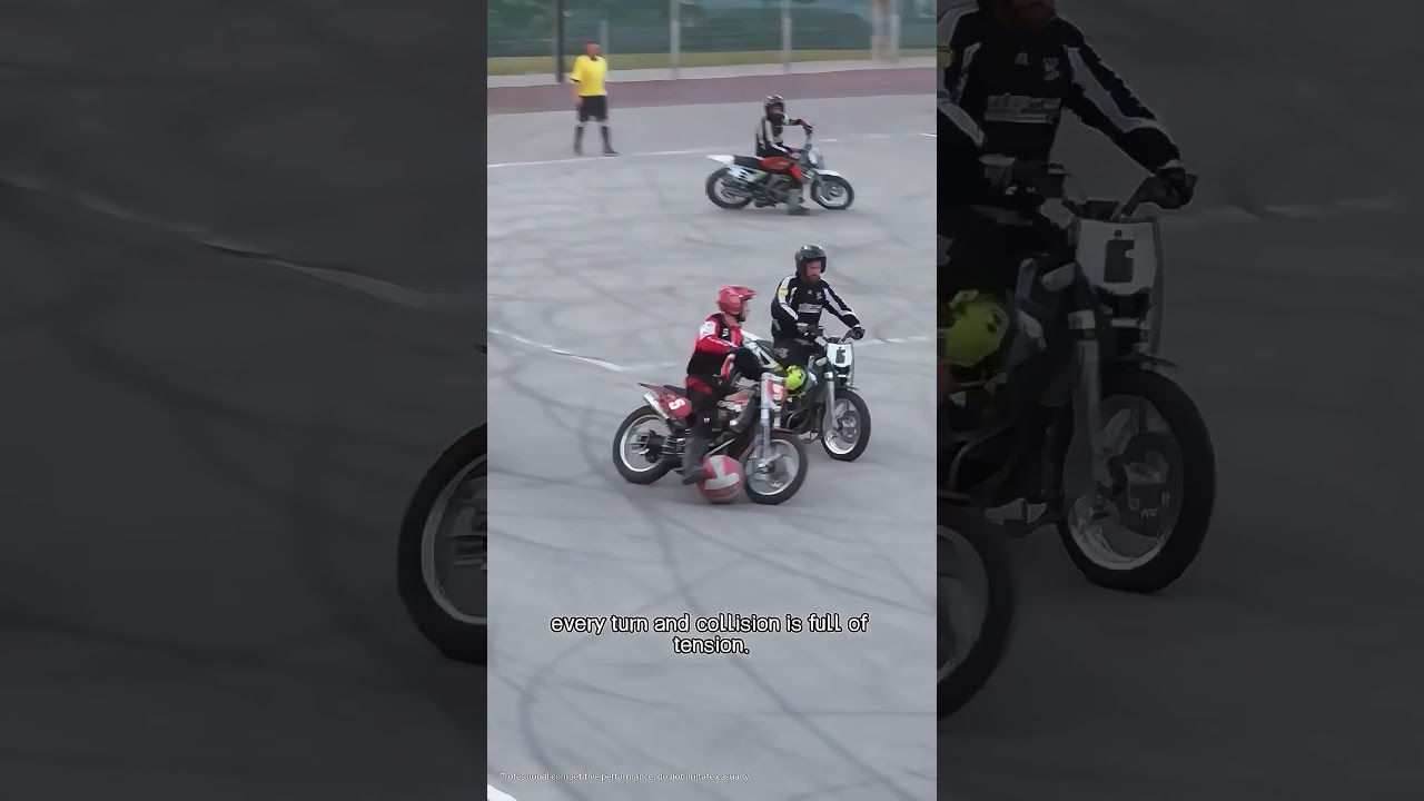 Hardcore Motorcycle Soccer👀 #motoball #dirtbike #motorsport #viral ##tiktokgrowthchallenge