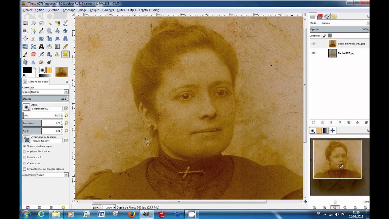 Retouche Photo Ancienne Abîmée Gratuit En Ligne