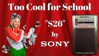 Micro Fever! Sony SRF-S26 AM FM Stereo Pocket Radio Review