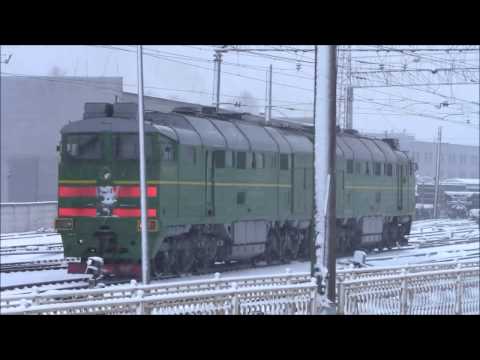 Тепловоз 2ТЭ116-1406 резервом,