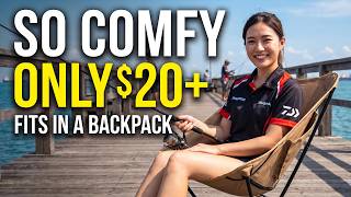 The Perfect $20+ Backpack-Sized Chair For Every Fisherman! (Mountainhiker portable Review)