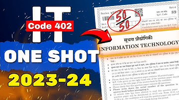 Class 10 INFORMATION TECHNOLOGY Full Syllabus One Shot | Class 10 IT Complete Syllabus One Shot 2024