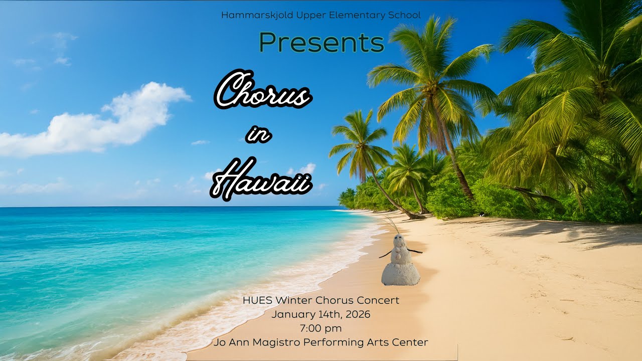 Hammarskjold Upper Elementary Chorus Winter Concert - January 14, 2026