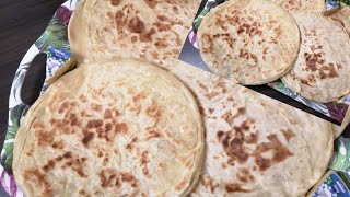 خبز البراتا (الهندي) بمقادير بسيطة @وسهلة وسريع التحضير والطعم بجد رهيب 