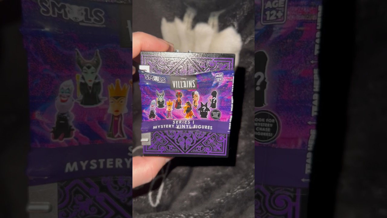 Disney Vinyl Mystery Villain Figures by Smol Opening