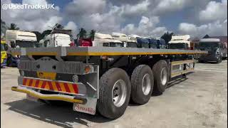 *** FOR SALE ***  Flatbed Trailer with Spring Suspension | Ref No: E1128 T
