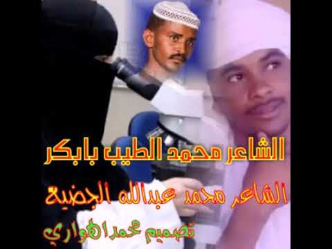 الشاعر محمد الطيب بابكر والجضيع الدكتوره
