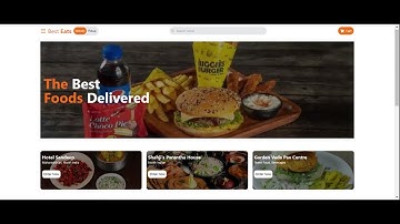 Food Delivery web. Front End | React JS | TailWind CSS