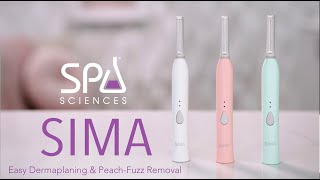 Affordable Peach-Fuzz Removal + Dermaplaning with The SIMA - By Spa Sciences