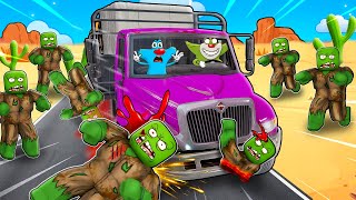 Roblox Can Oggy Survive In Dusty Zombie War With Jack[01:20] screenshot 5