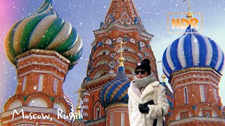 ⁴ᴷ [HDR] CENTER OF MOSCOW IN ONE SHOT  Eng Sub | Walk through the rich metropolis
