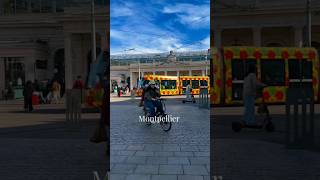 Montpellier (tranvías de diseño el último  diseñado por Christian Lacroix)