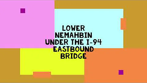 Lower Nemahbin under the bridge