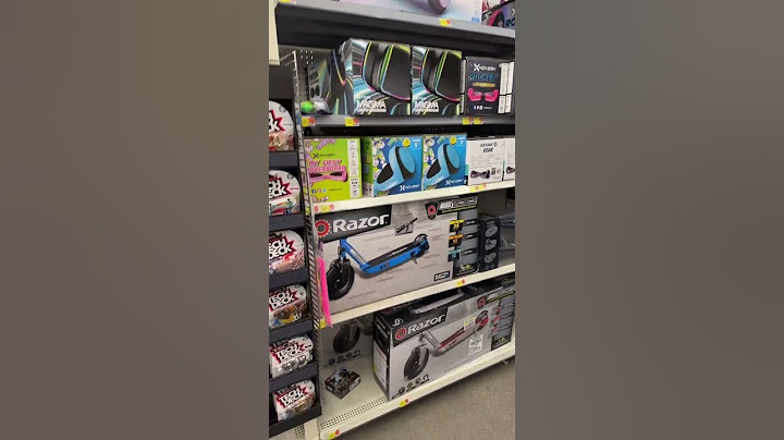 $20 electric scooter at Walmart!