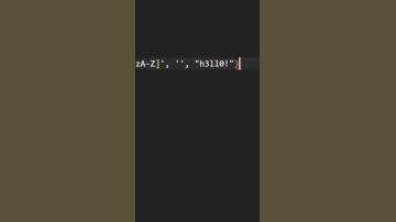 Use regix to keep letters in string using Python  #coding #python #programming