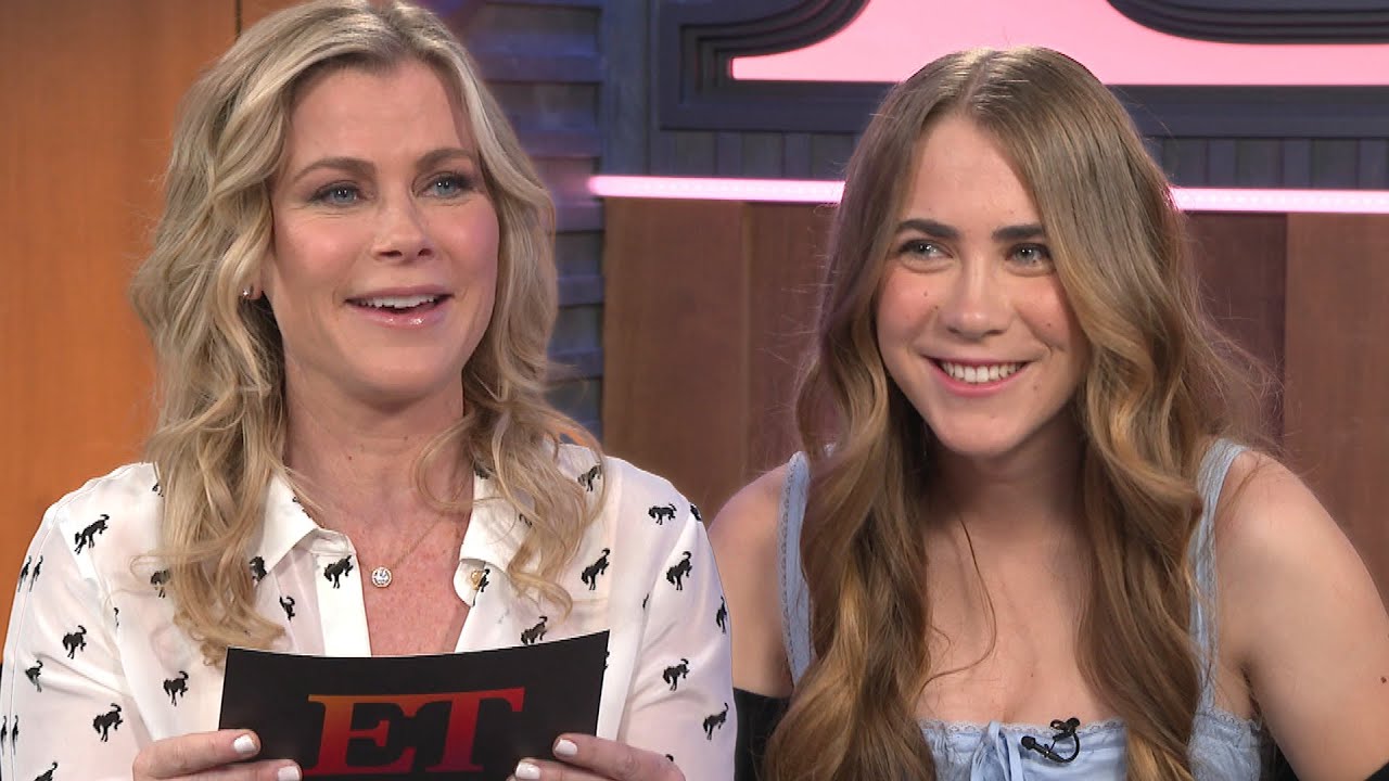 Alison Sweeney and Daughter Megan Interview Each Other! | Spilling the E-Tea
