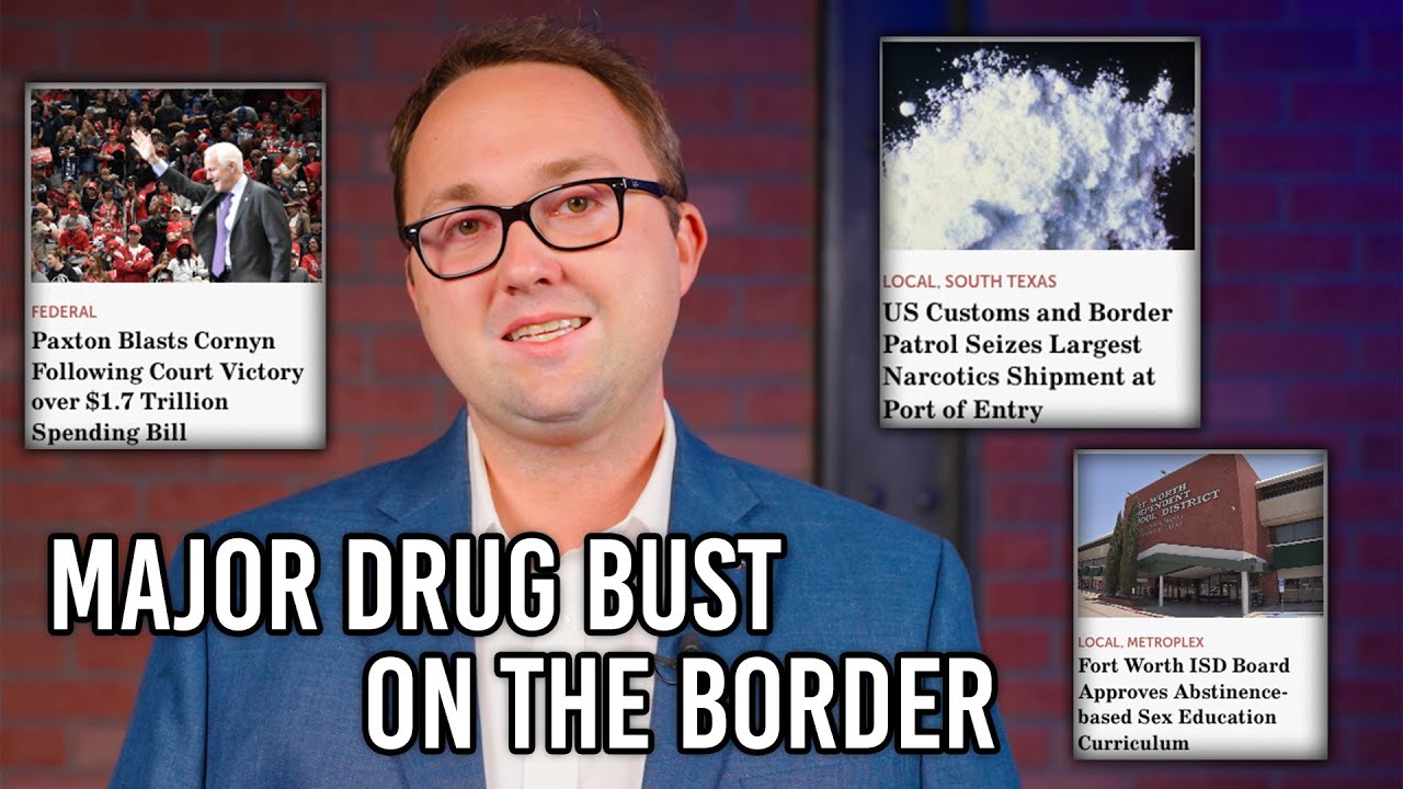 Major Drug Bust at the Border - YouTube