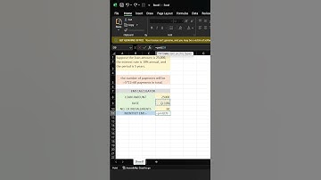 Calculate EMI Effortlessly in Excel with This Amazing Formula‼️