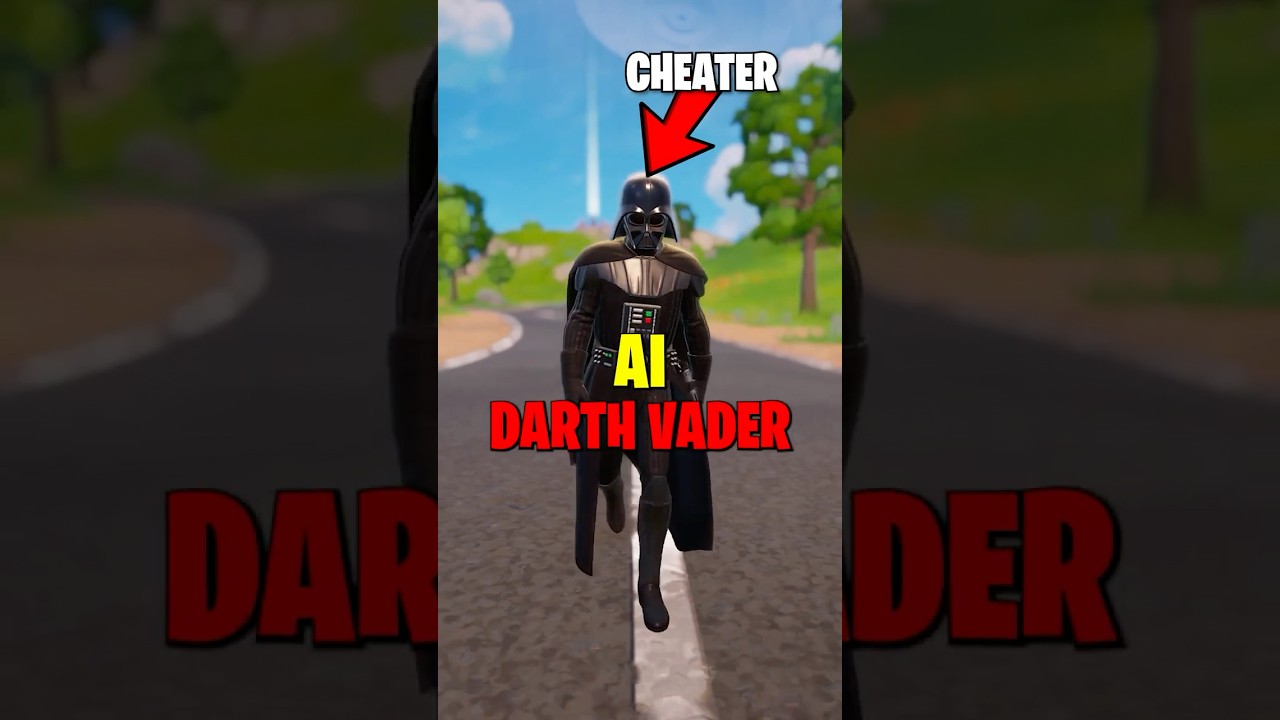 Using AI Darth Vader To CHEAT In Fortnite!