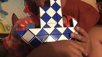 How to make a BOAT using a 72 snake puzzle.