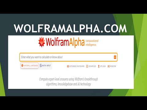WOLFRAMALPHA COM THE EDUCATIVE WEBSITE