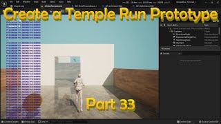 Celebrity UE5.0 Temple Run Tutorial: Part 33 | Improving character movement Profile