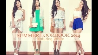 Spring Summer 2014 Lookbook ft. White