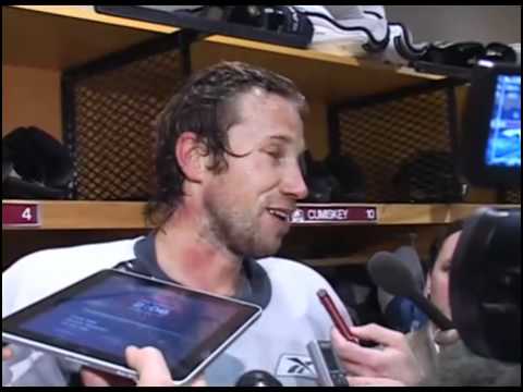 Peter Forsberg Talks About His Second Practice - J...