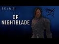 How to make an op nightblade in skyrim