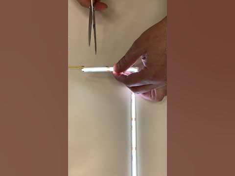Как изогнуть светодиодную ленту под 90° - YouTube