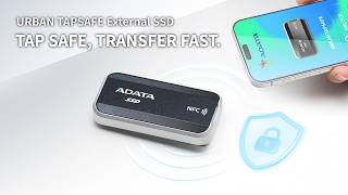 ADATA URBAN TAPSAFE External SSD | TAP SAFE, TRANSFER FAST screenshot 1