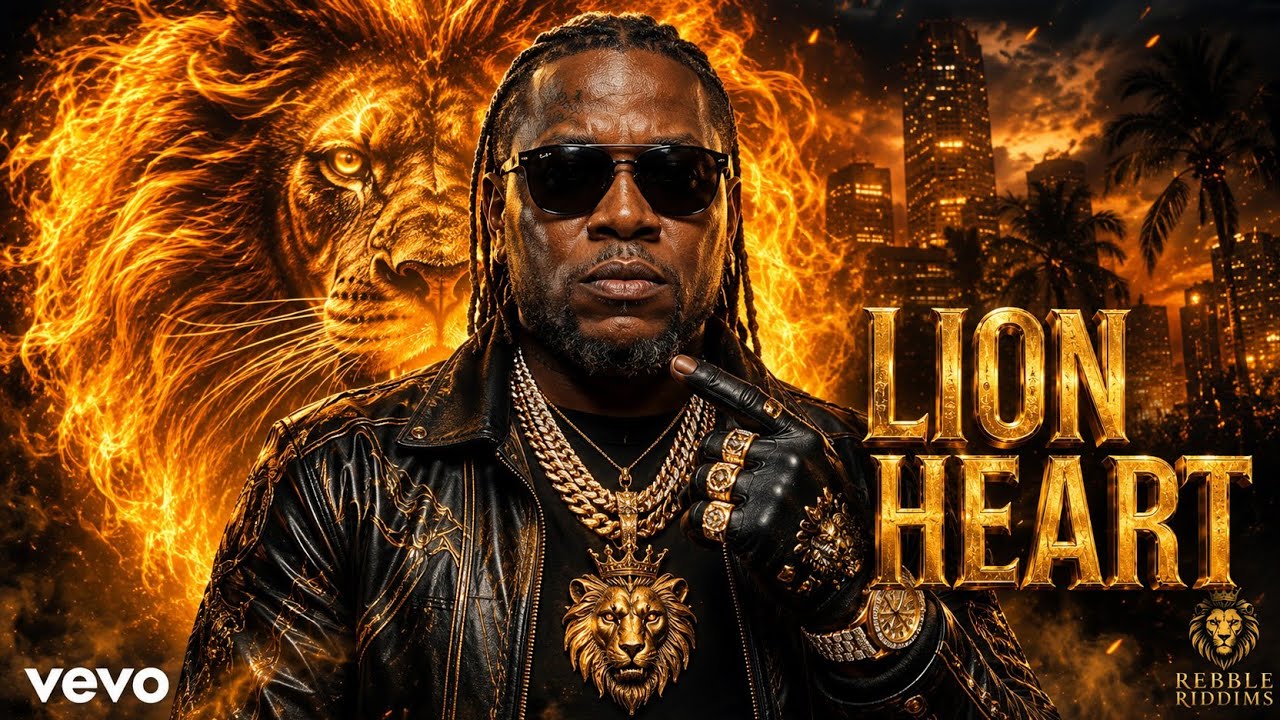 8*ん様 LION HEART Vybz Kartel ft. | LION HEART | Official Music Video (4K