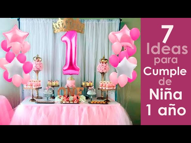 Decoraciones de cumpleaños de 1 año para niños, globos para 1er cumpleaños  feliz, decoración de cumpleaños para niños de 1 año