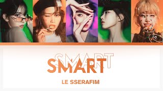 LE SSERAFIM 'SMART' Lyrics (르세라핌) Highlight Coded Lyrics