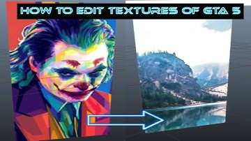 HOW TO EDIT GTA 5 TEXTURES FOR FIVEM AND MULTIPLAYER #gta5 #texture #editing