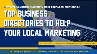 Top Business Directories To Help Your Local Marketing Part 1