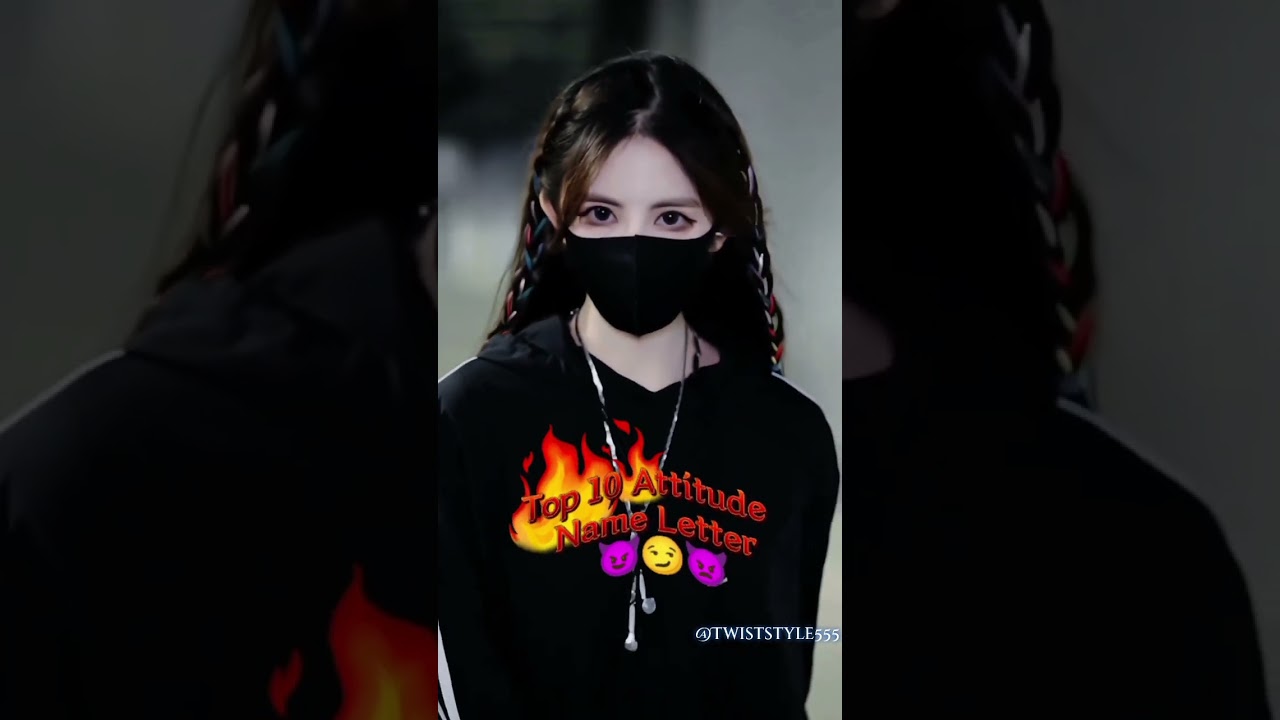 Top 10 Attitude Names Letter 😈😏👿