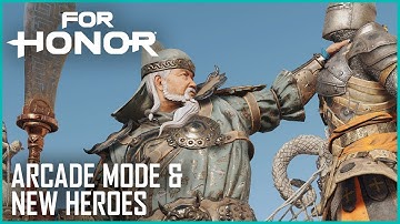 For Honor: New Wu Lin Hero Gameplay and Arcade Mode | Ubisoft [NA]