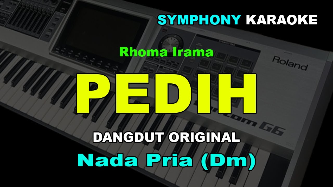 PEDIH KARAOKE NADA PRIA COWOK Rhoma Irama